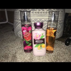 Bath and body bundle🍉🍓🍇